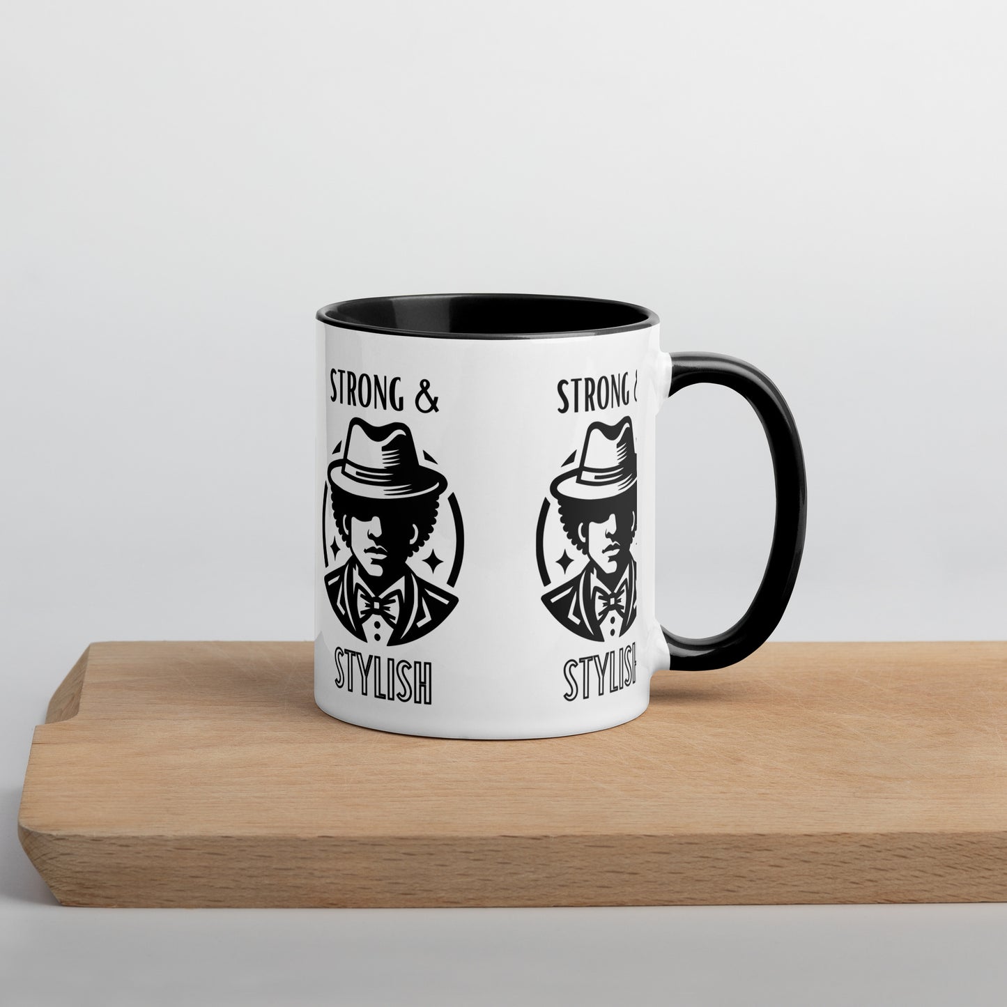 "Strong & Stylish" - Mug with Color Inside