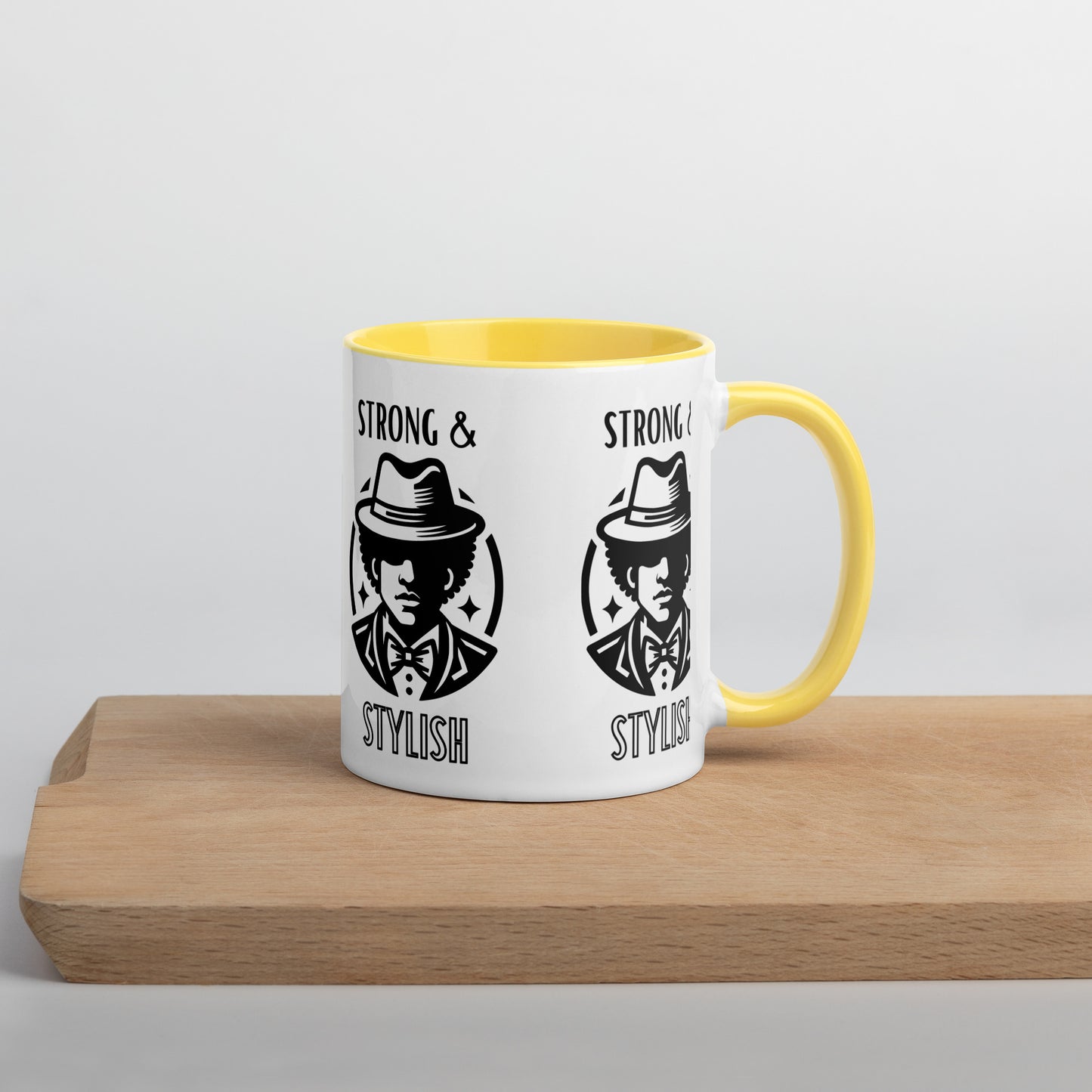 "Strong & Stylish" - Mug with Color Inside