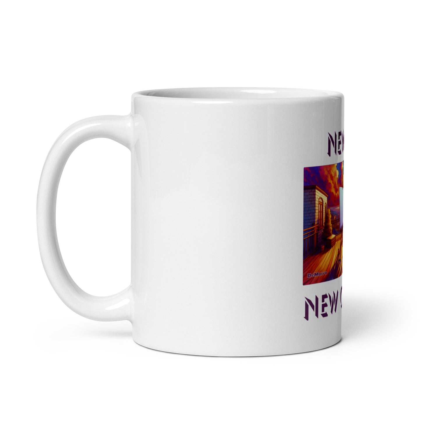 "New Day" - 11oz White glossy mug