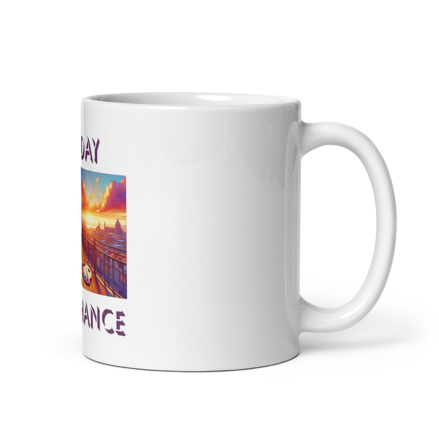 "New Day" - 11oz White glossy mug