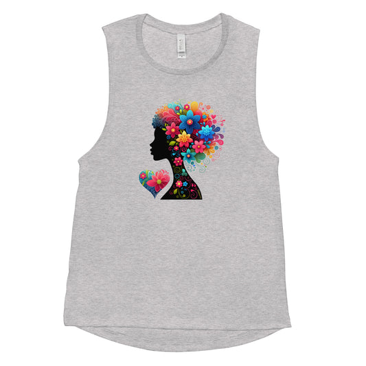 "True Beauty" - Ladies’ Muscle Tank by DeMorro Designs