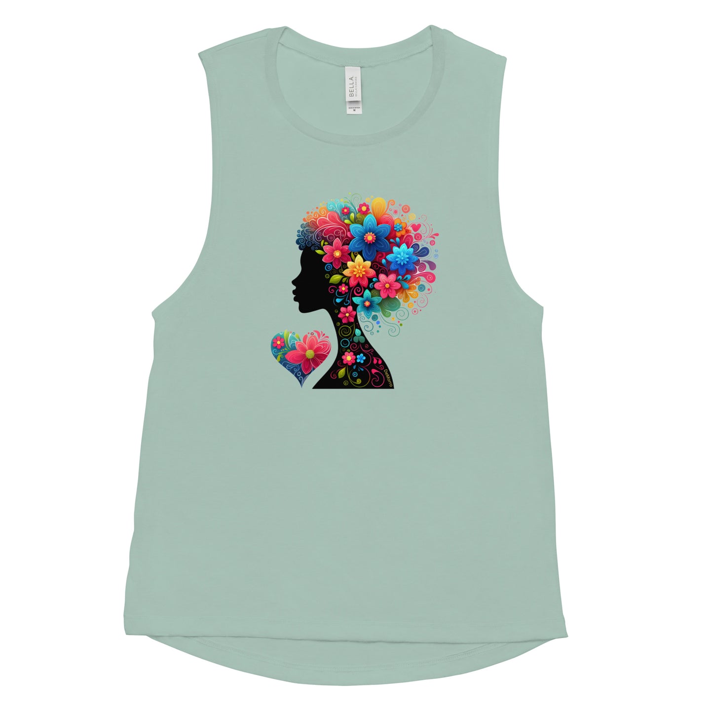 "True Beauty" - Ladies’ Muscle Tank by DeMorro Designs